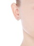 Figure View - Click To Enlarge - JENNIFER MEYER - 18k white gold long bar diamond earrings