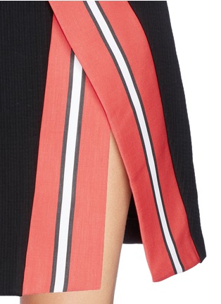 Detail View - Click To Enlarge - TANYA TAYLOR - 'Emmy' cutout front skirt