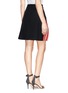 Back View - Click To Enlarge - TANYA TAYLOR - 'Emmy' cutout front skirt