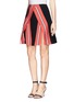 Front View - Click To Enlarge - TANYA TAYLOR - 'Emmy' cutout front skirt