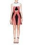 Figure View - Click To Enlarge - TANYA TAYLOR - 'Emmy' cutout front skirt