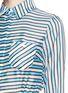 Detail View - Click To Enlarge - TANYA TAYLOR - 'Sydney' regimental stripe shirt dress
