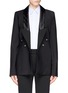 Main View - Click To Enlarge - ELLERY - 'Christen' silk satin trim cutout back jacket