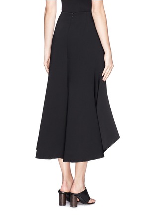 Back View - Click To Enlarge - ELLERY - 'Olympia' asymmetric flute skirt