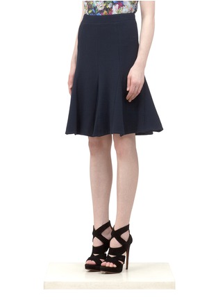 Front View - Click To Enlarge - ERDEM - Michaela wool skirt