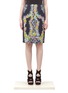 Main View - Click To Enlarge - ERDEM - Frida floral-print skirt