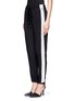 Front View - Click To Enlarge - 3.1 PHILLIP LIM - Zip detailed silk jogging pants