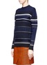 Front View - Click To Enlarge - 3.1 PHILLIP LIM - Patterned wool-blend sweater