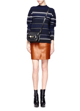 Figure View - Click To Enlarge - 3.1 PHILLIP LIM - Patterned wool-blend sweater
