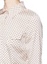Detail View - Click To Enlarge - TORY BURCH - 'Brigitte' polka dot silk shirtdress