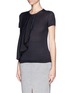 Front View - Click To Enlarge - TORY BURCH - 'Tabia' ruffle sweater