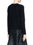 Back View - Click To Enlarge - TORY BURCH - 'Kimba vertical check stripe sweater 