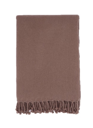 Main View - Click To Enlarge - JANAVI - Woven cashmere blanket
