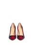 Figure View - Click To Enlarge - PEDDER RED - Tartan plaid pumps