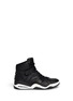 Main View - Click To Enlarge - ASH - 'Fred' grainy and perforated leather sneakers