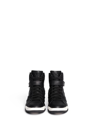 Figure View - Click To Enlarge - ASH - 'Fred' grainy and perforated leather sneakers