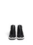 Figure View - Click To Enlarge - ASH - 'Fun' leather and neoprene slip-on sneakers