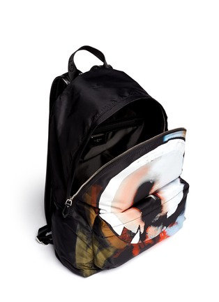 Detail View - Click To Enlarge - GIVENCHY - Madonna halo print backpack