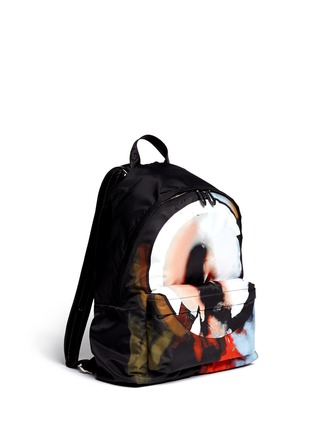 Front View - Click To Enlarge - GIVENCHY - Madonna halo print backpack