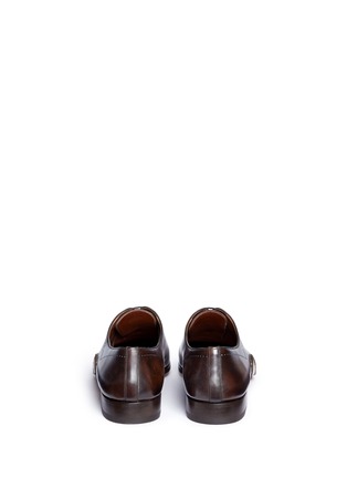 Back View - Click To Enlarge - MAGNANNI - Brogue leather Oxfords