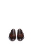 Front View - Click To Enlarge - MAGNANNI - Brogue leather Oxfords