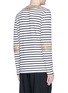 Back View - Click To Enlarge - PORTS 1961 - Sailor embellished stripe long sleeve T-shirt