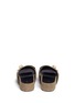 Back View - Click To Enlarge - STELLA LUNA - 'Stella' turnlock bar suede platform slide sandals