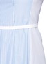 Detail View - Click To Enlarge - THEORY - 'Trelle C' asymmetric hem strapless stripe dress