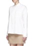 Front View - Click To Enlarge - THEORY - 'Lourah' oversized stretch poplin shirt