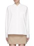 Main View - Click To Enlarge - THEORY - 'Lourah' oversized stretch poplin shirt
