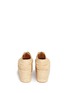 Back View - Click To Enlarge - CLERGERIE - 'Pinto' raffia wedge platform Oxfords