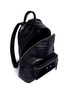  - BALENCIAGA - Croc embossed leather backpack