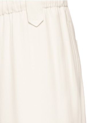 Detail View - Click To Enlarge - HELMUT LANG - Elastic waist crepe culottes