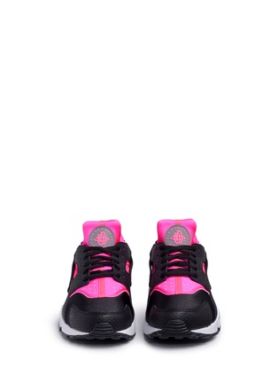 Front View - Click To Enlarge - NIKE - 'Air Huarache Run' colourblock neoprene sneakers