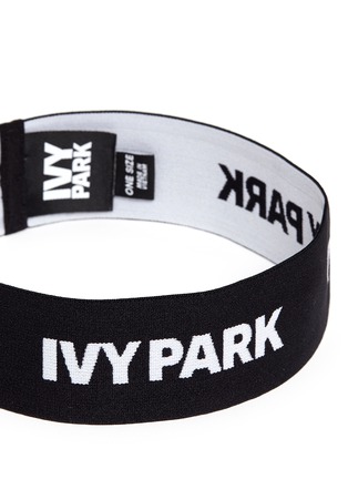 Detail View - Click To Enlarge - IVY PARK - Logo elastic headband