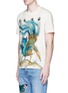 Front View - Click To Enlarge - GUCCI - Paradise bird print cotton T-shirt