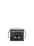 Main View - Click To Enlarge - ALEXANDER MCQUEEN - Twin skull stud leather crossbody bag