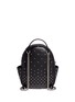 Detail View - Click To Enlarge - ALEXANDER MCQUEEN - Small stud chain leather backpack
