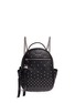 Main View - Click To Enlarge - ALEXANDER MCQUEEN - Small stud chain leather backpack