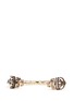 Figure View - Click To Enlarge - ALEXANDER MCQUEEN - 'King and Queen' skull cuff