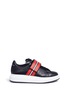 Main View - Click To Enlarge - ALEXANDER MCQUEEN - 'Larry' stud strap platform leather sneakers