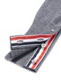  - THOM BROWNE  - Stripe sleeve cashmere cardigan
