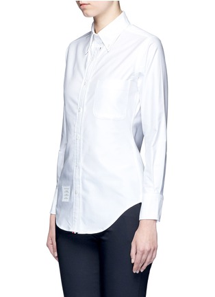 Front View - Click To Enlarge - THOM BROWNE  - Cotton Oxford shirt