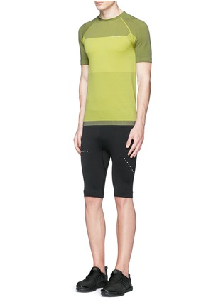 Figure View - Click To Enlarge - FALKE - 'Comfort' running short tights