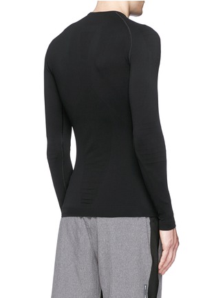 Back View - Click To Enlarge - 72035 - 'Athletic' long sleeve running shirt