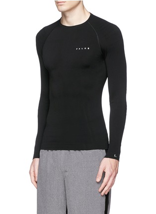 Front View - Click To Enlarge - 72035 - 'Athletic' long sleeve running shirt