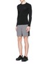 Figure View - Click To Enlarge - 72035 - 'Athletic' long sleeve running shirt