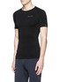 Front View - Click To Enlarge - 72035 - 'Athletic' short sleeve running shirt
