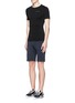 Figure View - Click To Enlarge - 72035 - 'Athletic' short sleeve running shirt