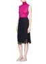 Figure View - Click To Enlarge - VICTORIA BECKHAM - Turtleneck wool knit sleeveless top